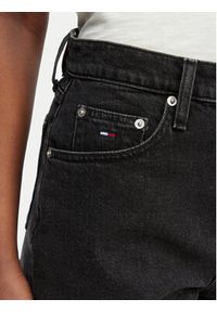 Tommy Jeans Szorty jeansowe DW0DW23057 Czarny Regular Fit. Kolor: czarny. Materiał: bawełna #4