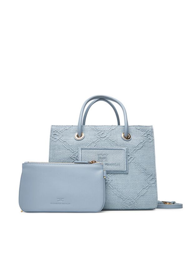 Elisabetta Franchi Torebka BS-83A-52E2-V390 Błękitny. Kolor: niebieski