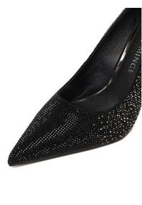 Eva Minge Szpilki EO-LUISA-LT9058-8 Czarny. Kolor: czarny. Materiał: syntetyk, skóra. Obcas: na szpilce #8