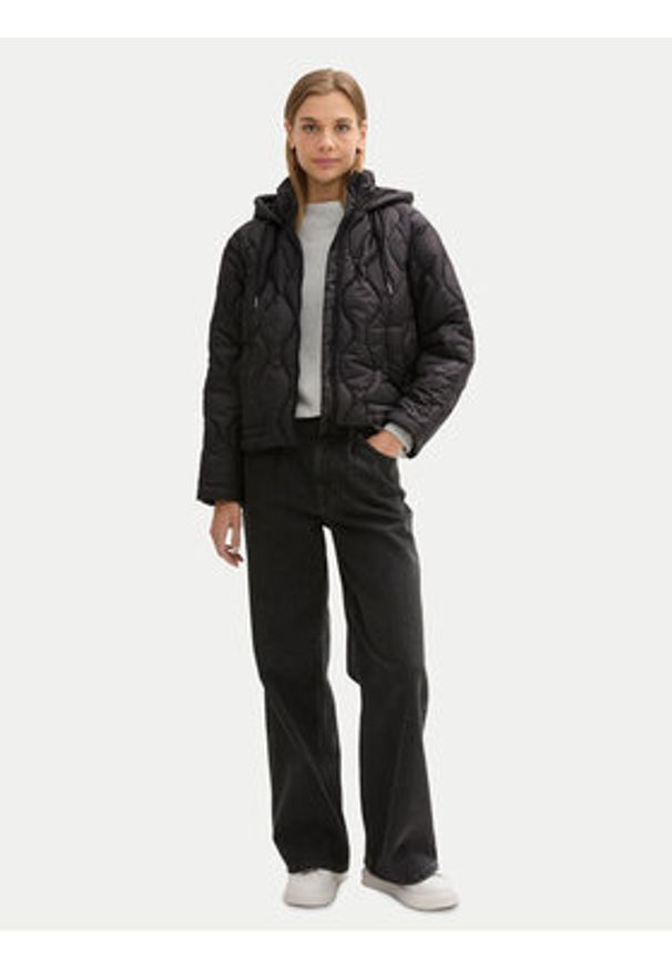 Tom Tailor Denim Kurtka przejściowa 1042101 Czarny Regular Fit. Kolor: czarny. Materiał: syntetyk