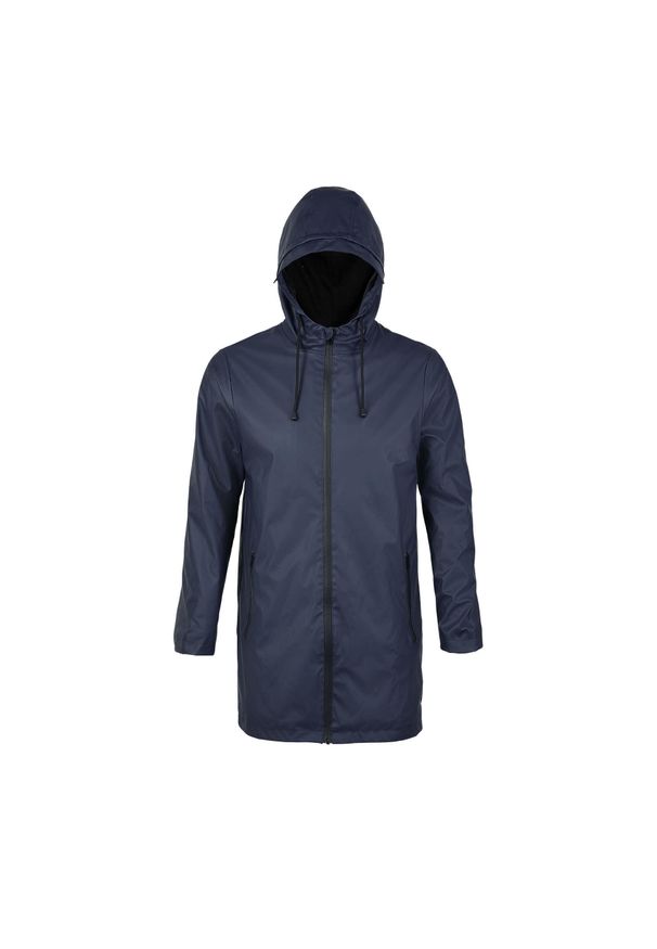 SOL'S - Kurtka wodoodporna Sol's Antoine. Okazja: na co dzień. Kolor: czarny, niebieski, wielokolorowy. Styl: casual