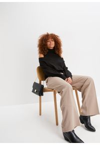 bonprix - Sweter cold-shoulder. Kolor: czarny #2