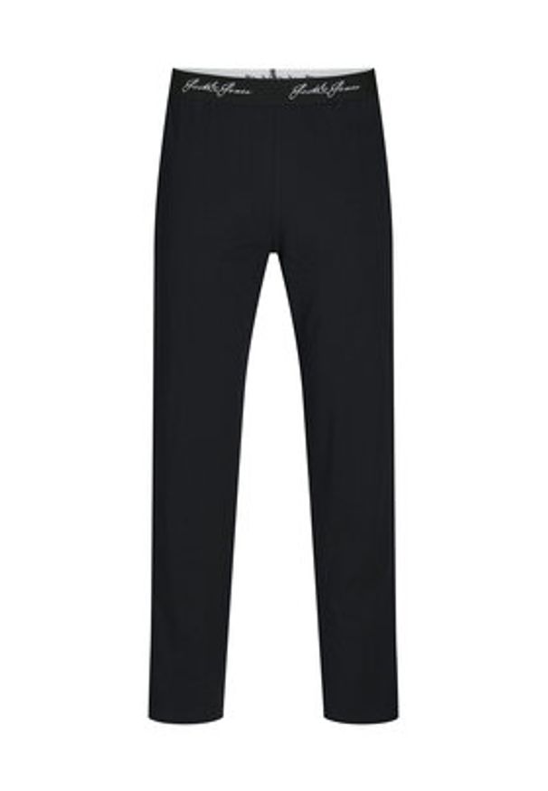 Jack & Jones Piżama Clyde 12286555 Czarny Loose Fit. Kolor: czarny. Materiał: bawełna