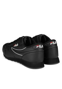 Fila Sneakersy Orbit 1010263-12V Czarny. Kolor: czarny. Materiał: skóra