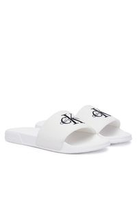 Calvin Klein Klapki Ess HW0HW02958 Biały. Kolor: biały. Materiał: materiał #6