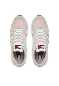 Tommy Jeans Sneakersy Tjw Tech Runner EN0EN02743 Różowy. Kolor: różowy. Materiał: skóra, zamsz #5