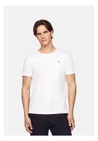 TOMMY HILFIGER - Tommy Hilfiger T-Shirt q-roa-34858 Biały Regular Fit. Kolor: biały. Materiał: bawełna #5