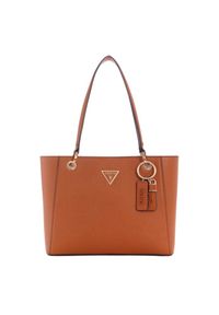 Guess - GUESS Brązowa torebka damska Noelle II. Kolor: brązowy. Materiał: skórzane. Styl: casual #6