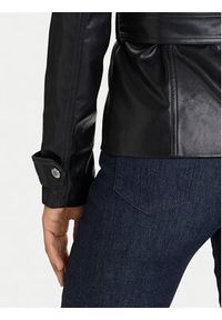 Morgan Kurtka z imitacji skóry 252-GPIL Czarny Regular Fit. Kolor: czarny. Materiał: skóra #2