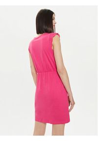 Vero Moda Sukienka letnia Emily 10305216 Różowy Regular Fit. Kolor: różowy. Materiał: bawełna. Sezon: lato #3