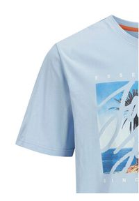Jack & Jones - Jack&Jones T-Shirt Colton 12268438 Błękitny Standard Fit. Kolor: niebieski. Materiał: bawełna #3
