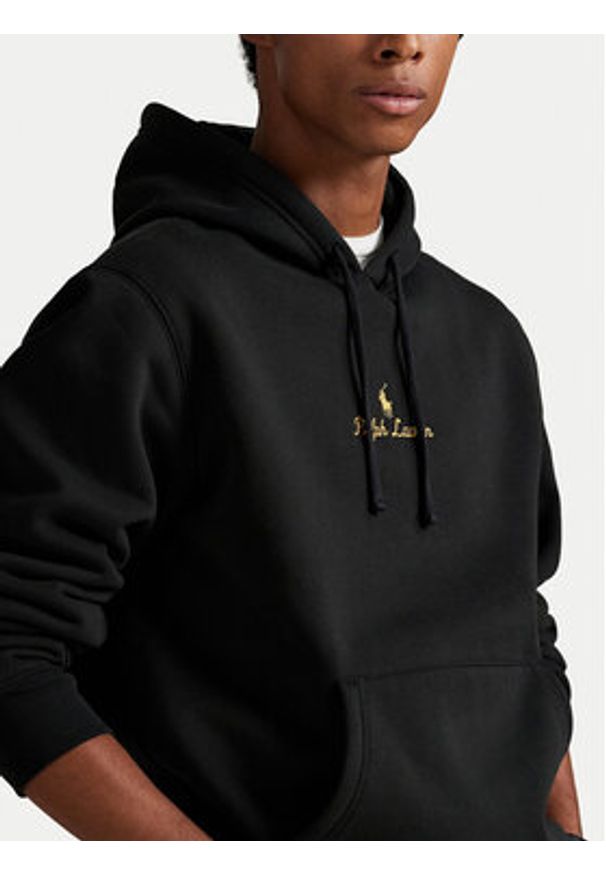 Polo Ralph Lauren Bluza 710981781001 Czarny Regular Fit. Typ kołnierza: polo. Kolor: czarny. Materiał: syntetyk, bawełna