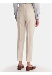 Weekend Max Mara Spodnie materiałowe Rana 2615131021 Écru Slim Fit. Materiał: syntetyk #2