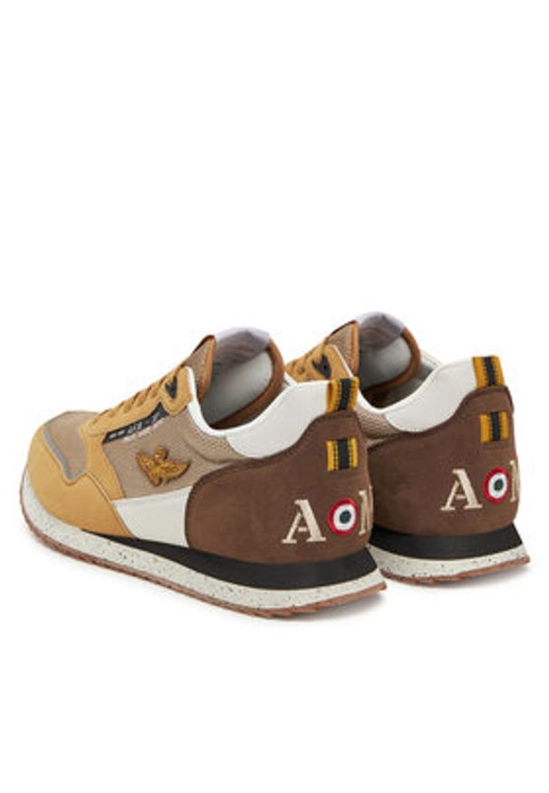 Aeronautica Militare Sneakersy 251SC288CT3545 Zielony. Kolor: zielony. Materiał: skóra, zamsz