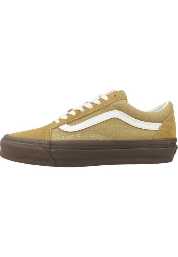 Tenisówki Vans Model Old Skool 36 Kolor żółty. Kolor: żółty. Materiał: tkanina