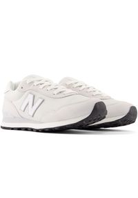 Buty męskie New Balance ML515WHT – szare. Okazja: na co dzień. Kolor: szary. Materiał: skóra, materiał, syntetyk. Szerokość cholewki: normalna #4