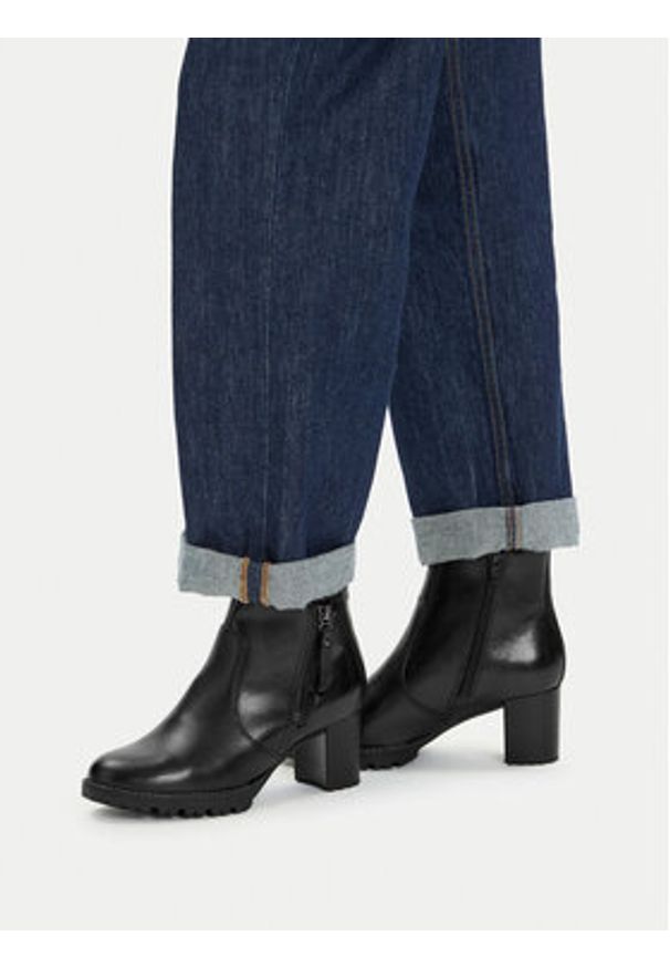 Lasocki Botki CEO-WB-LETICIA-01 Czarny. Kolor: czarny. Materiał: skóra