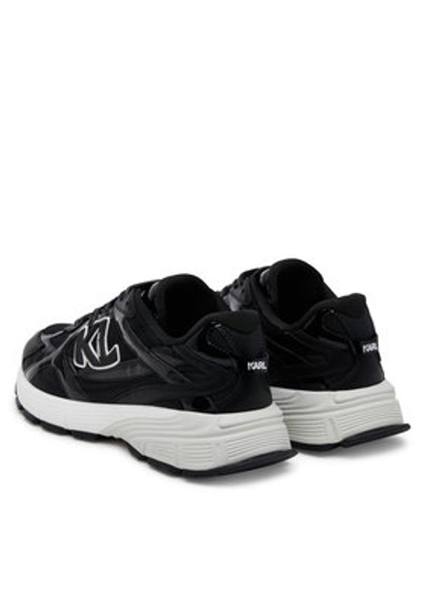 Karl Lagerfeld - KARL LAGERFELD Sneakersy Orion KL55525 Czarny. Kolor: czarny. Materiał: skóra