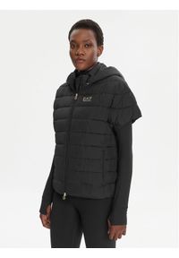 EA7 Emporio Armani Bezrękawnik 7W000090 AF12476 UC001 Czarny Relaxed Fit. Kolor: czarny. Materiał: syntetyk. Długość rękawa: bez rękawów