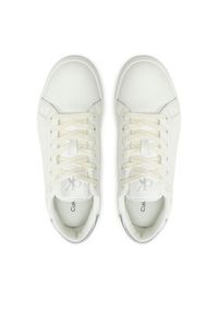 Calvin Klein Jeans Sneakersy Classic Cupsole Low Ohb YW0YW01799 Biały. Kolor: biały. Materiał: skóra #5