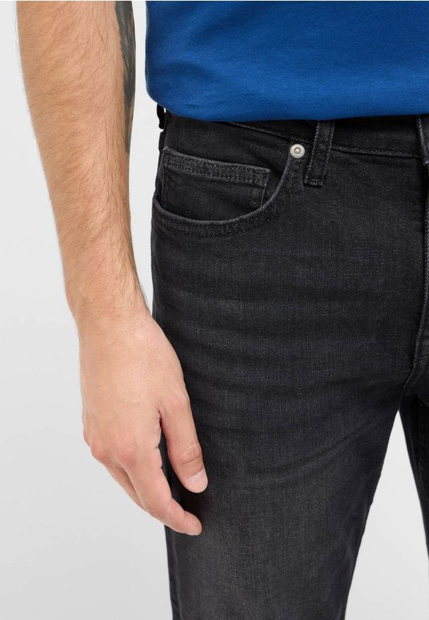 Męskie Spodnie Jeansowe Mustang Style Frisco Skinny Denim Black 1016306 4000 803