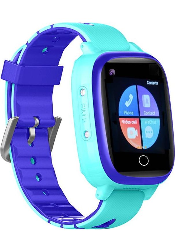 GARETT - Smartwatch Garett Kids Sun Pro 4G Granatowy (Kids Sun Pro 4G niebieski). Rodzaj zegarka: smartwatch. Kolor: niebieski