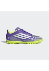 Adidas - Buty piłkarskie dla dzieci ADIDAS F50 Turf. Materiał: syntetyk. Szerokość cholewki: normalna. Sport: piłka nożna