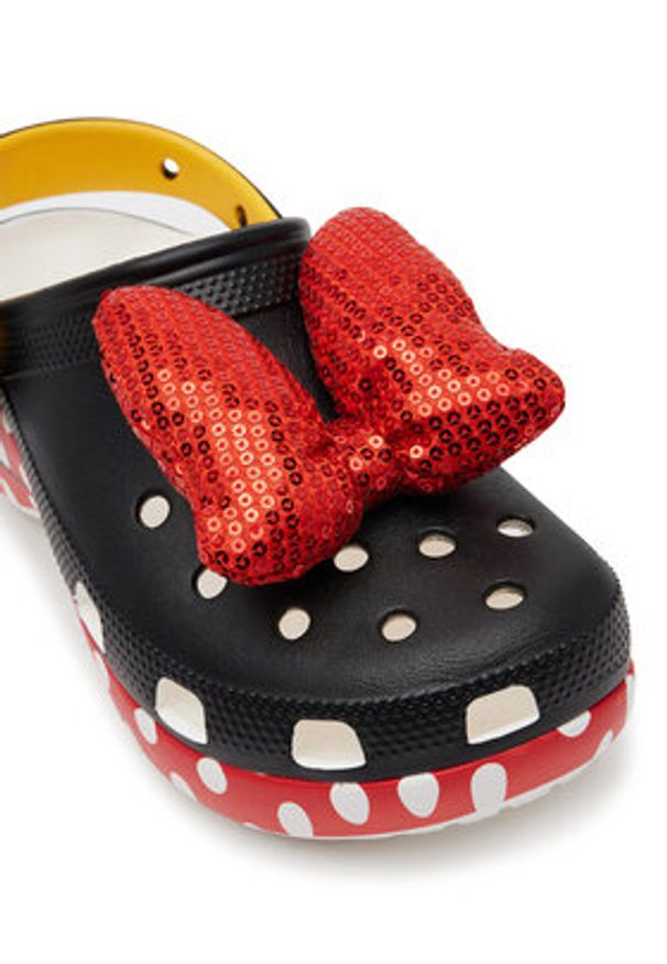 Crocs Klapki Minnie Cls Platform Clg W 209896 Czarny. Kolor: czarny. Obcas: na platformie