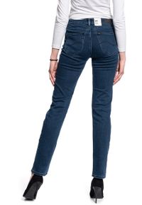 Lee - DAMSKIE SPODNIE JEANSOWE LEE Marion Straight DARK JONI L301PHWV