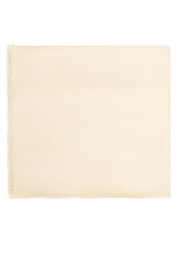 Elisabetta Franchi Szal SC-14F-61E2-193 Kremowy. Kolor: kremowy. Materiał: wiskoza