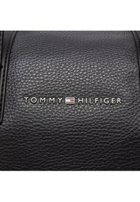 TOMMY HILFIGER - Tommy Hilfiger Torba Th Central Duffle AM0AM12448 Szary. Kolor: szary. Materiał: skóra