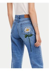 Desigual Jeansy Aike 24WWDD16 Niebieski Straight Fit. Kolor: niebieski