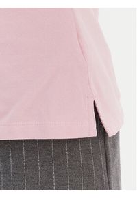 TOMMY HILFIGER - Tommy Hilfiger Polo 1985 WW0WW43224 Różowy Regular Fit. Typ kołnierza: polo. Kolor: różowy. Materiał: bawełna #5