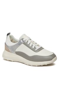 Geox Sneakersy D Alleniee D35LPB 00054 C1132 Biały. Kolor: biały. Materiał: skóra #5