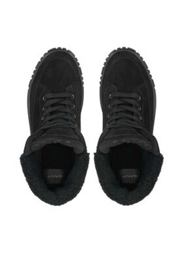 GANT - Gant Botki 29543705 Czarny. Kolor: czarny. Materiał: skóra, zamsz