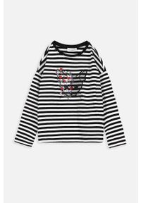 COCCODRILLO - Coccodrillo longsleeve dziecięcy kolor czarny. Kolor: czarny. Długość rękawa: długi rękaw. Długość: długie #3