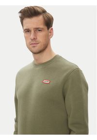 Hunter Bluza May HARM0058251 Khaki Relaxed Fit. Kolor: brązowy. Materiał: bawełna #4