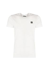 Diesel T-Shirt "T-Diegos" | A00356-RAAXJ-100 | Mężczyzna | Biały. Okazja: na co dzień. Kolor: biały. Materiał: bawełna. Wzór: aplikacja. Styl: casual, klasyczny #3