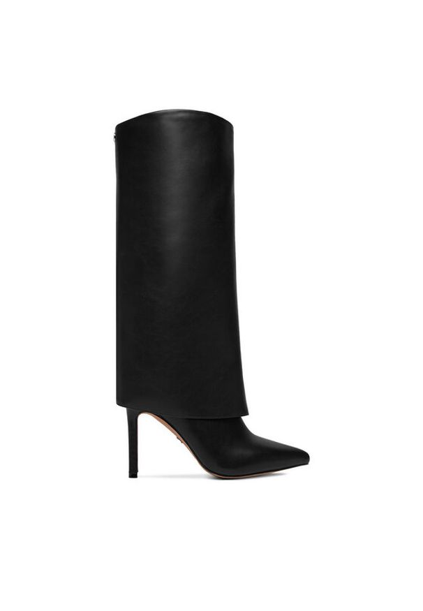 Nine West Kozaki CEO-SAIDA-01 Czarny. Kolor: czarny. Materiał: materiał