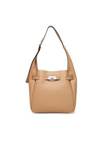 DKNY Torebka R52CAK42 Brązowy. Kolor: brązowy. Materiał: skórzane