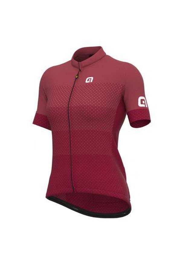 ALÉ CYCLING - Koszulka rowerowa damska Alé Cycling Solid Level. Kolor: czerwony. Sport: kolarstwo