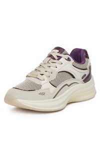 MEXX Sneakersy MI001013951W Beżowy. Kolor: beżowy. Materiał: skóra, zamsz #3
