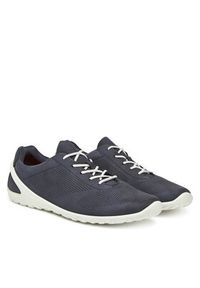 ecco - ECCO Sneakersy Biom Lite 80238402038 Granatowy. Kolor: niebieski. Materiał: skóra, nubuk