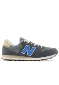 Buty New Balance GM500TBW - szare. Okazja: na co dzień. Kolor: szary. Materiał: guma, zamsz. Szerokość cholewki: normalna