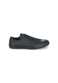 Converse - Buty na co dzień trampki unisex CONVERSE ALL STAR niskie skóra. Okazja: na co dzień. Kolor: czarny. Materiał: skóra. Model: Converse All Star