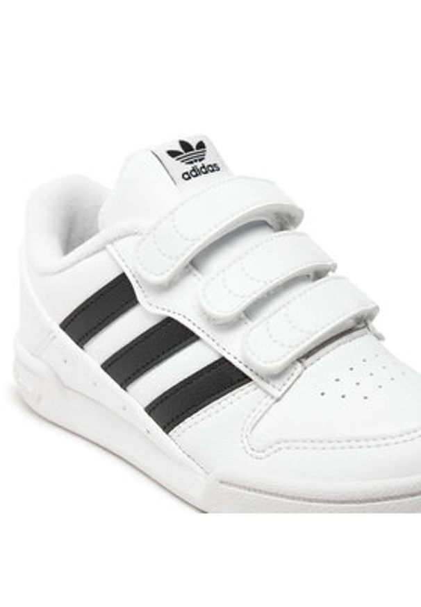 Adidas - adidas Sneakersy Team Court 2 Str Cf C ID6634 Biały. Kolor: biały. Materiał: skóra