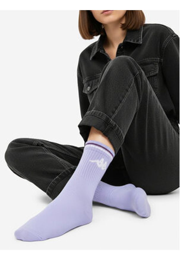 Kappa Skarpety długie CEO_KR_KAPPA_ 003_W_AW25 Kolorowy. Materiał: bawełna. Wzór: kolorowy