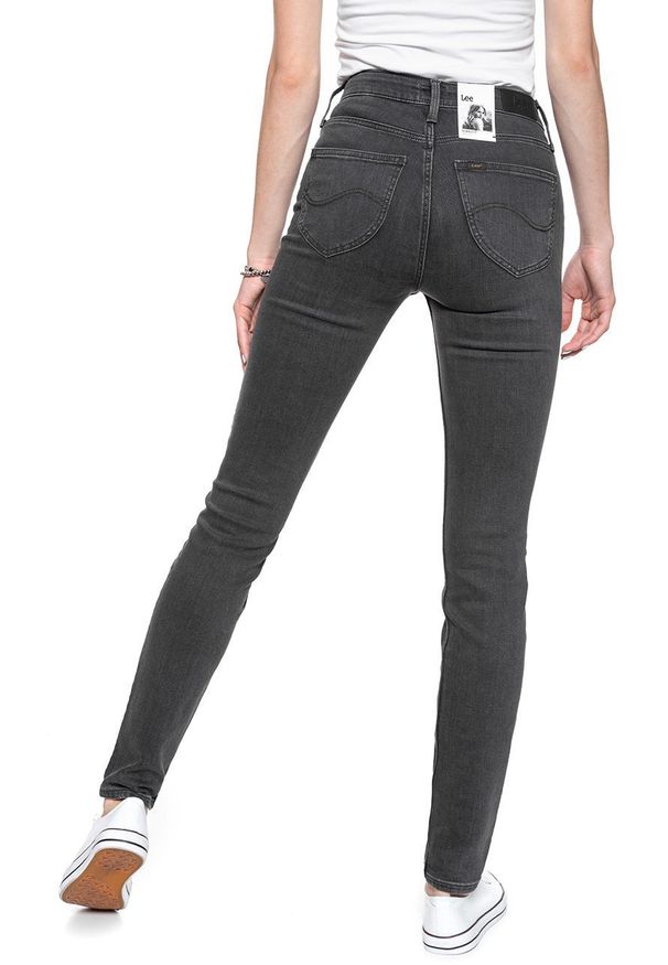 Lee - SPODNIE DAMSKIE LEE SCARLETT HIGH ZIPPER PITCH L30BYGYP 112106317. Stan: podwyższony