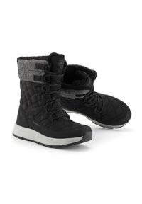 ALPINE PRO - Buty damskie zimowe ocieplane wodoodporne Alpine Pro Kowa. Kolor: czarny. Sezon: zima #1
