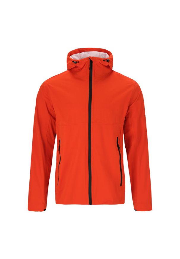 ENDURANCE - Kurtka przeciwdeszczowa męska Endurance Komint. Kolor: pomarańczowy. Sport: bieganie, fitness